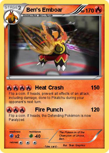 Pokemon Ben's Emboar