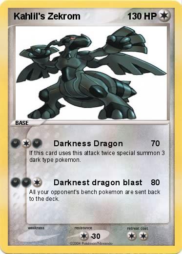 Pokemon Kahlil's Zekrom