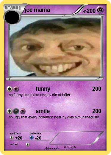 Pokemon joe mama