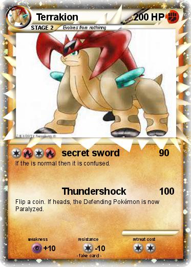 Pokemon Terrakion
