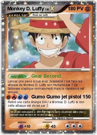 Pokemon Monkey D. Luffy