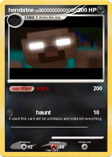Pokemon herobrine