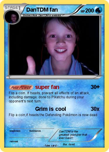 Pokemon DanTDM fan