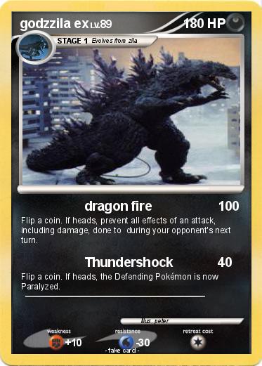 Pokemon godzzila ex