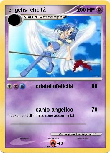 Pokemon engelis felicità