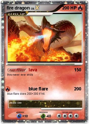 Pokemon fire dragon