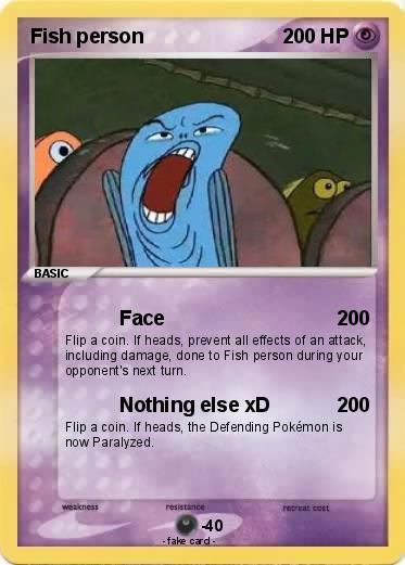 Pokemon Fish person