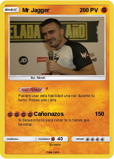 Pokemon Mr Jagger