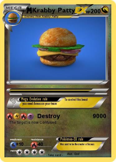 Pokemon Krabby Patty