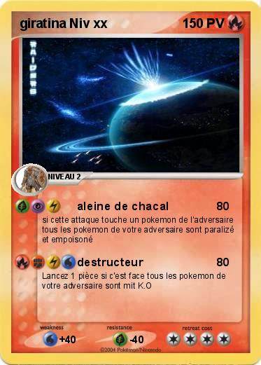Pokemon giratina Niv xx