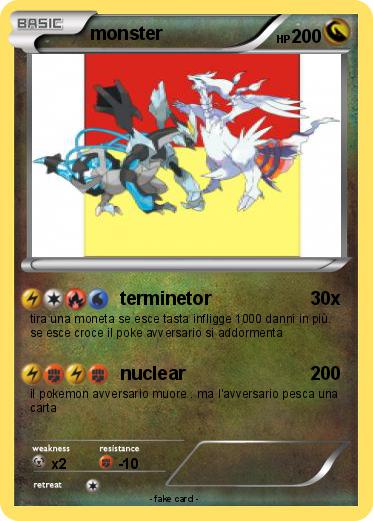 Pokemon monster