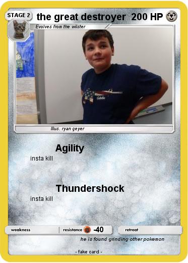 Pokemon the great destroyer