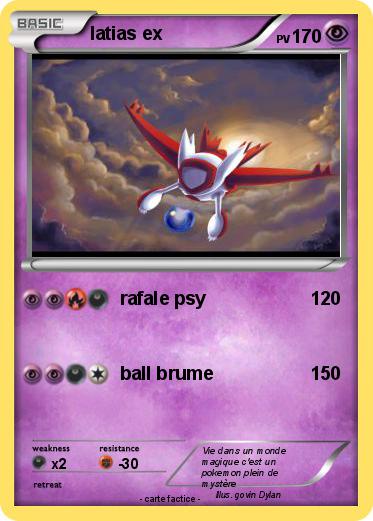 Pokemon latias ex