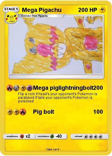 Pokemon Mega Pigachu