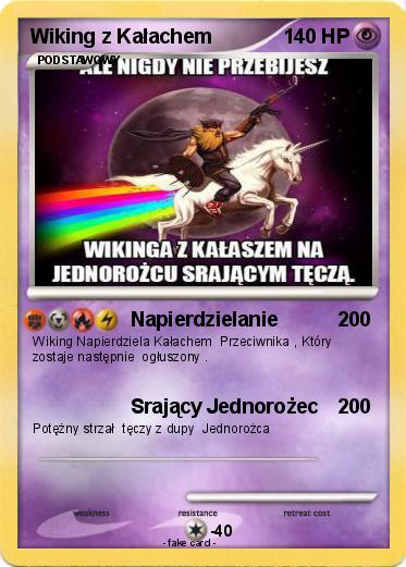 Pokemon Wiking z Kałachem