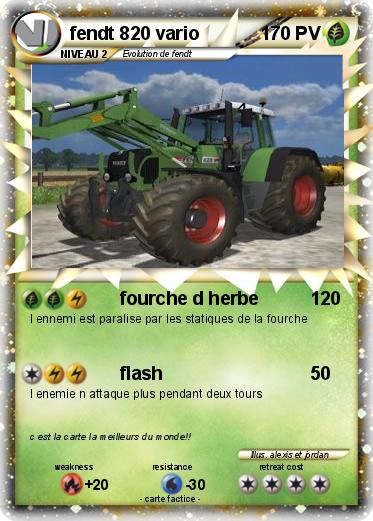 Pokemon fendt 820 vario