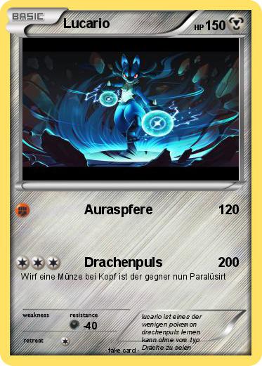 Pokemon Lucario