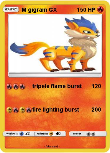 Pokemon M gigram GX