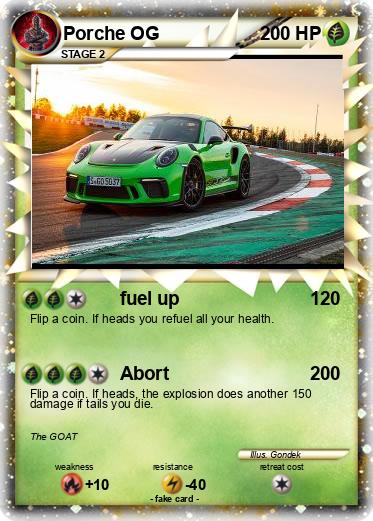 Pokemon Porche OG