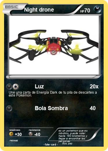 Pokemon Night drone