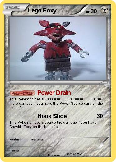 Pokemon Lego Foxy