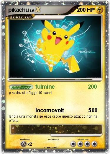 Pokemon pikachu