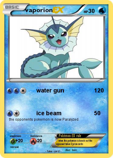Pokemon vaporion
