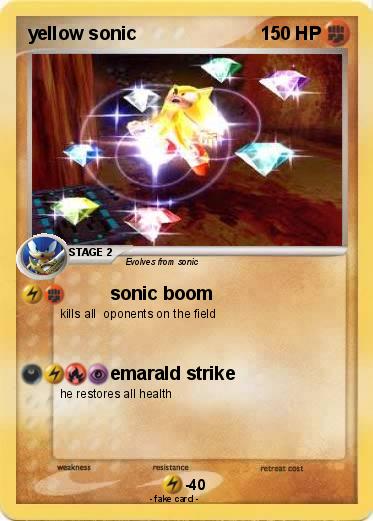 Pokemon yellow sonic