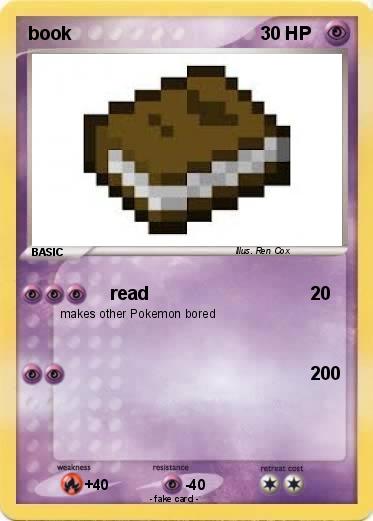 Pokemon book