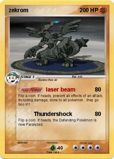 Pokemon zekrom