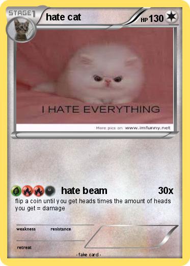 Pokemon hate cat