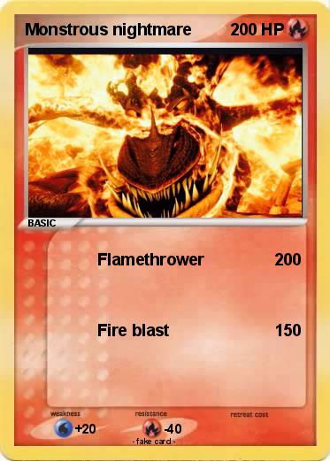 Pokemon Monstrous nightmare