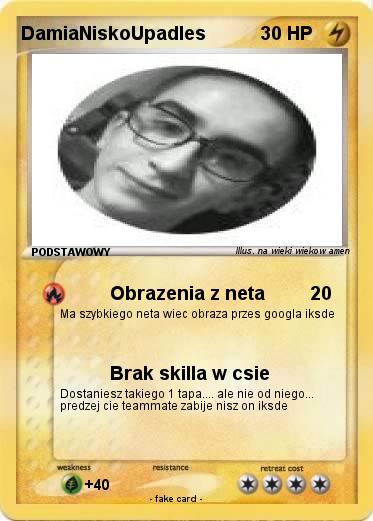 Pokemon DamiaNiskoUpadles