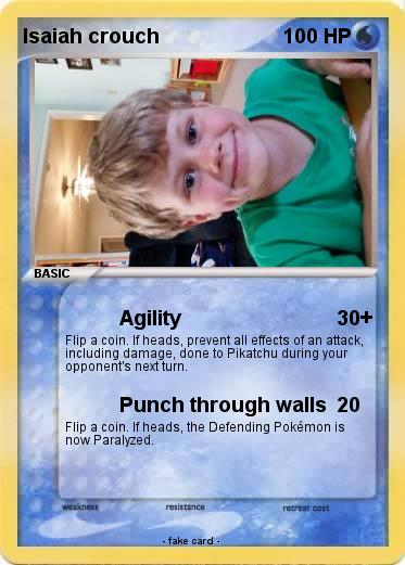 Pokemon Isaiah crouch