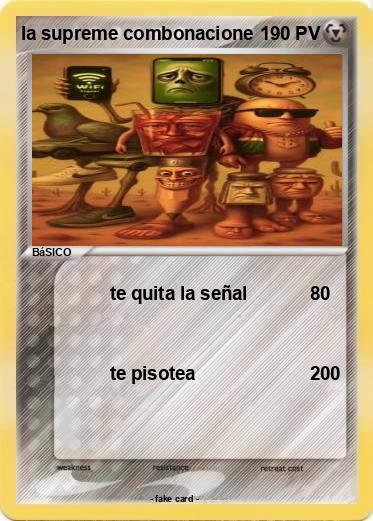 Pokemon la supreme combonacione