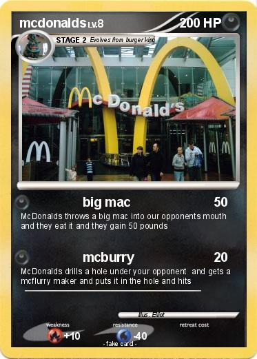 Pokemon mcdonalds