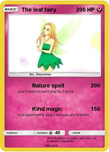 Pokemon The leaf fairy