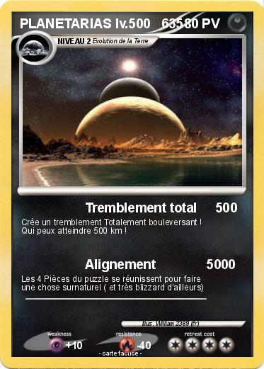Pokemon PLANETARIAS lv.500   635