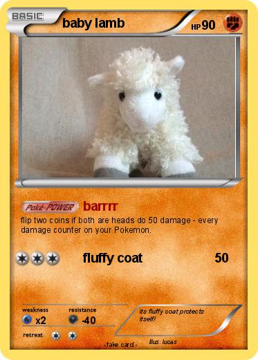 Pokemon baby lamb