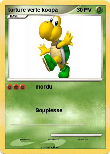 Pokemon torture verte koopa