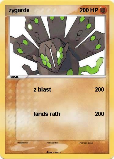 Pokemon zygarde
