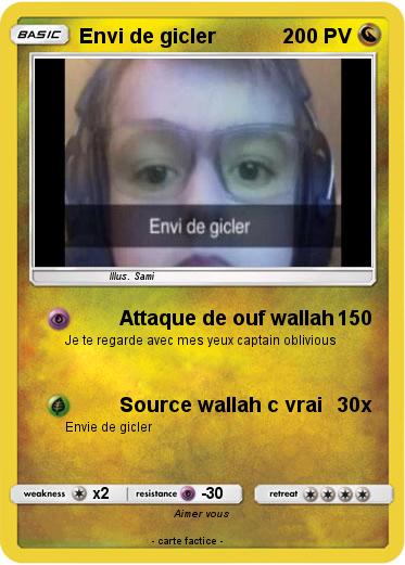 Pokemon Envi de gicler