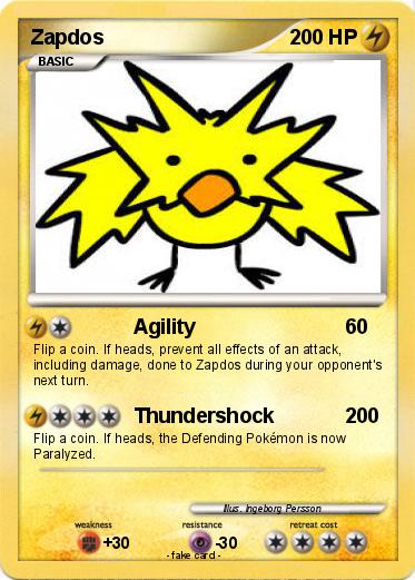 Pokemon Zapdos