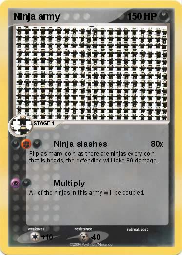 Pokemon Ninja army