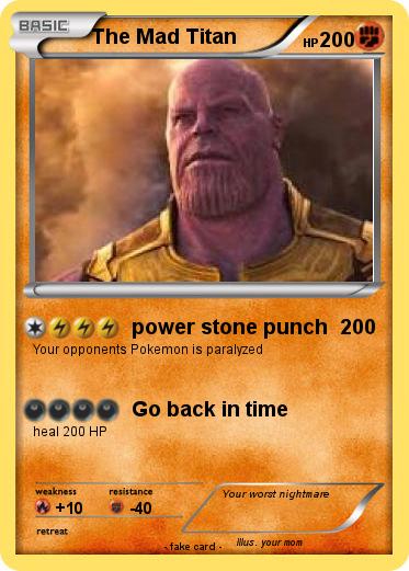 Pokemon The Mad Titan