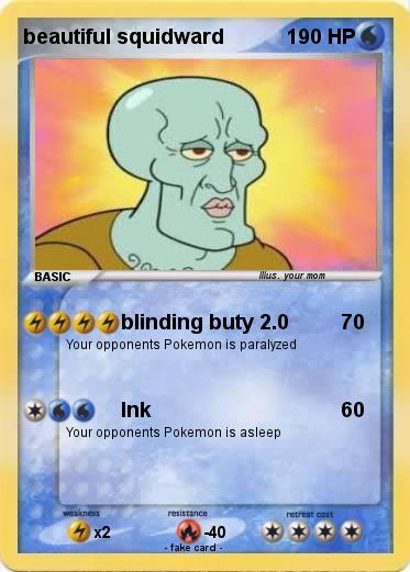 Pokemon beautiful squidward