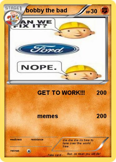 Pokemon bobby the bad