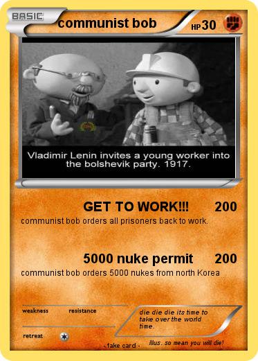Pokemon communist bob