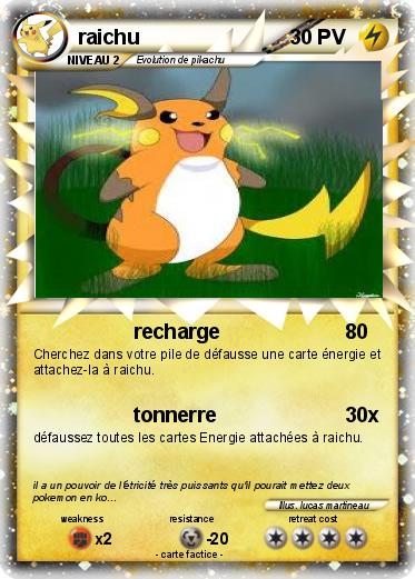 Pokemon raichu