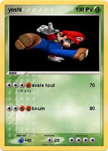 Pokemon yoshi